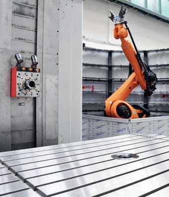 WFC 10刨臺式臥式鏜銑床細(xì)節(jié)圖