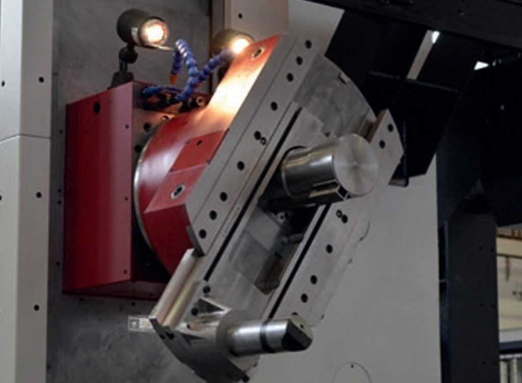 臥式鏜銑床平旋盤