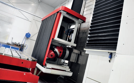 臥式鏜銑床二工位自動(dòng)頭庫